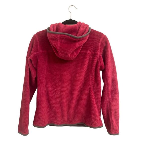 Patagonia Re-Tool Hoody Fleece Jacket Women's Sz S Hooded Snap-T Magenta Hiking - Picture 2 of 6